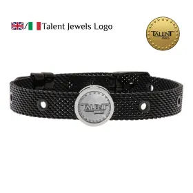 Unisex Käevõru Talent Talent Jewels TJA-6-01-03-2-235 Must