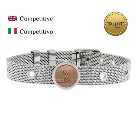 Unisex Käevõru Competitive Talent Jewels TJA-5-04-02-1-235 Hõbedane