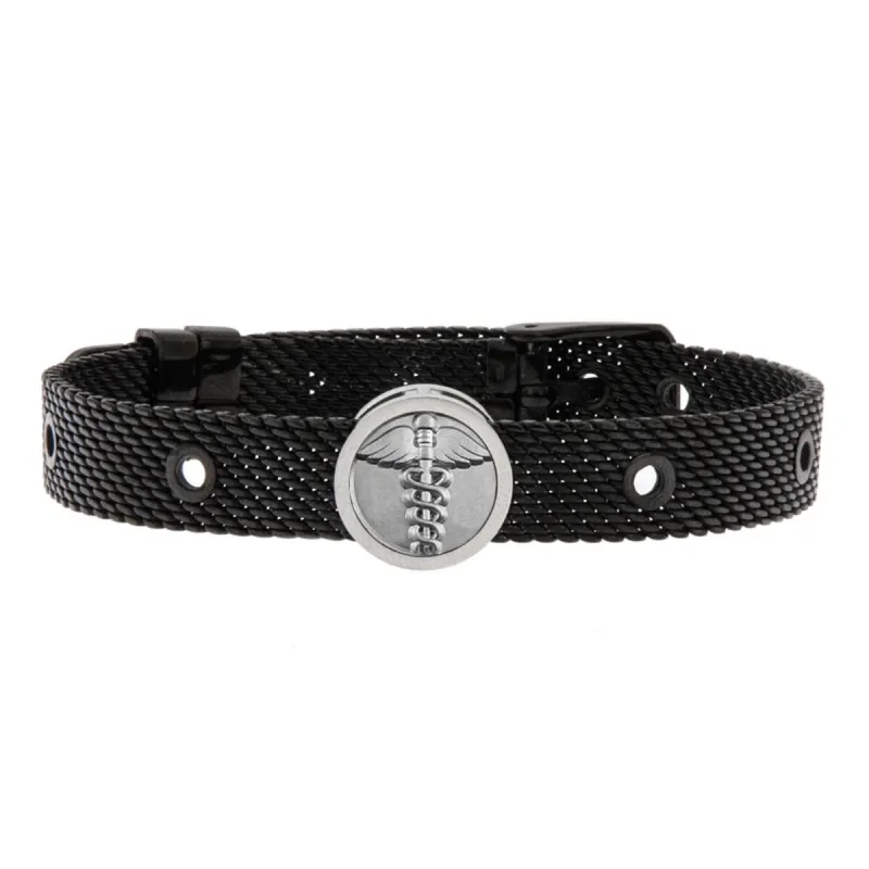 Men's Bracelet Talent Jewels TJA-2-04-03-2-215 Black