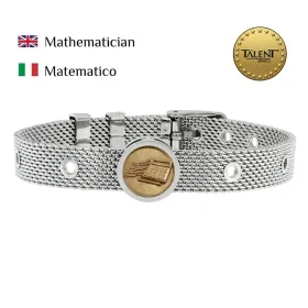 Unisex Käevõru Mathematician Talent Jewels TJA-2-02-01-1-235 Hõbedane