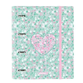 Ring binder Safta Cuore Mint 27 x 32 x 3.5 cm