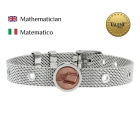 Unisex Käevõru Mathematician Talent Jewels TJA-2-02-02-1-235 Hõbedane