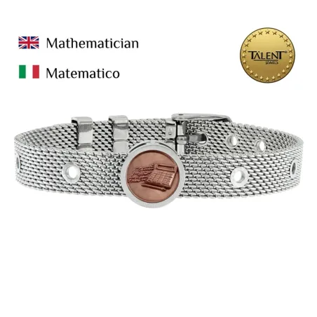 Unisex Käevõru Mathematician Talent Jewels TJA-2-02-02-1-235 Hõbedane