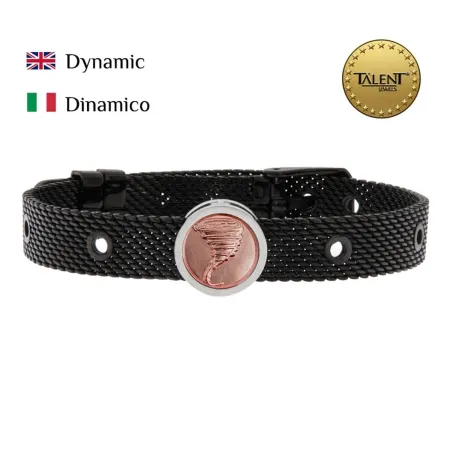 Unisex rannekorut Dynamic Talent Jewels TJA-5-12-02-2-235 Musta