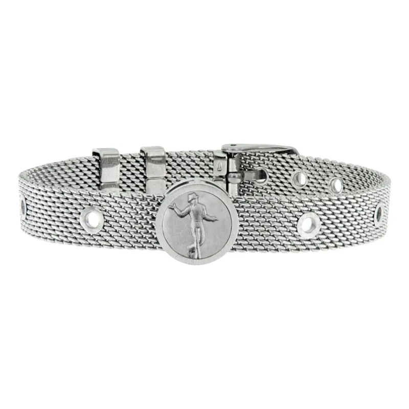 Браслеты унисекс Showman Talent Jewels TJA-3-17-03-1-235 Серебристый