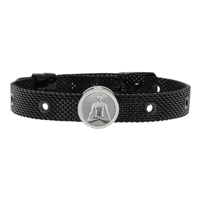 Unisex rannekorut Thoughtful Talent Jewels TJA-5-10-03-2-235 Musta
