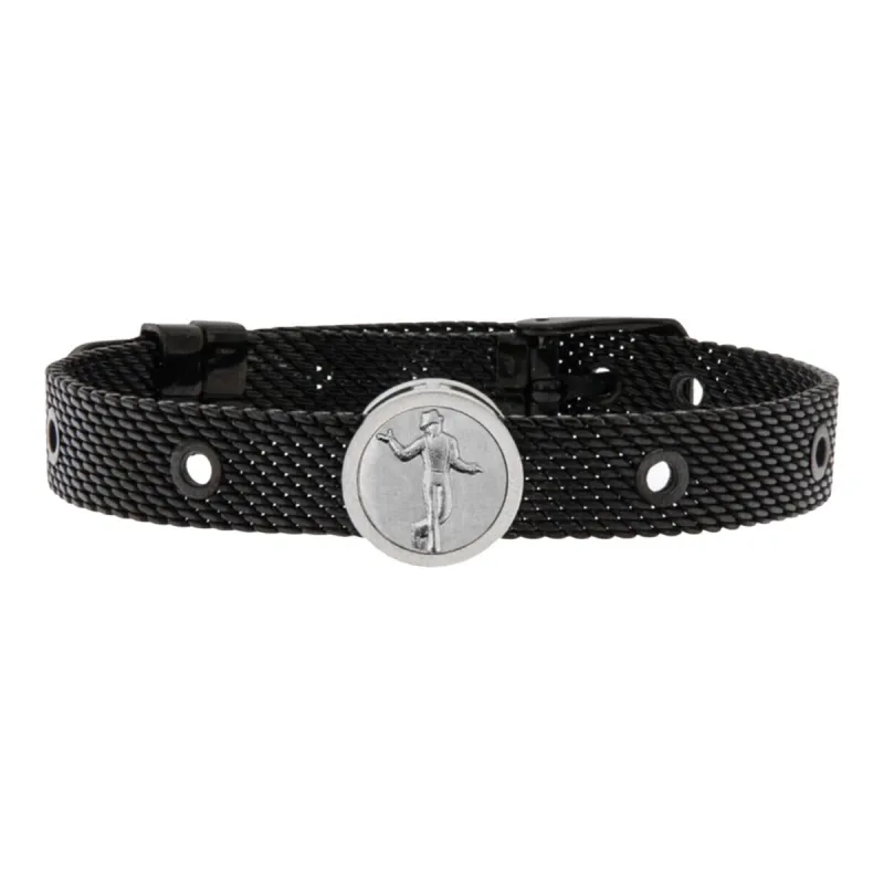 Unisex Bracelet Showman Talent Jewels TJA-3-17-03-2-235 Black