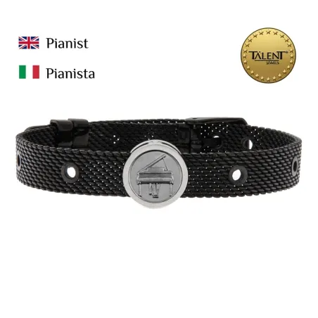 Unisex Aproce Pianist Talent Jewels TJA-4-06-03-2-235 Melns