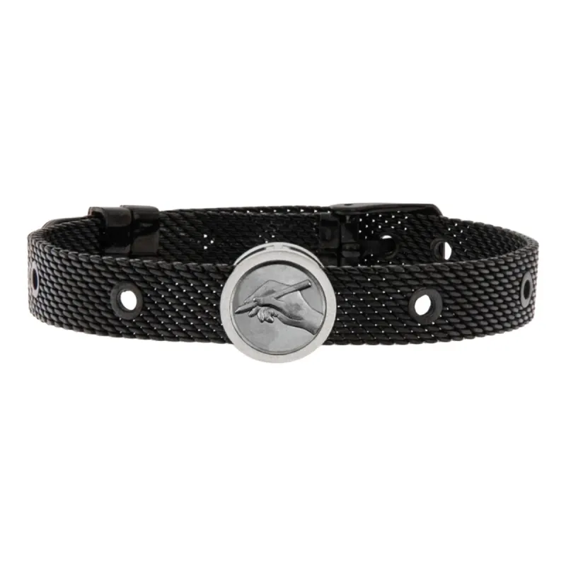 Unisex rannekorut Designer Talent Jewels TJA-3-06-03-2-235 Musta