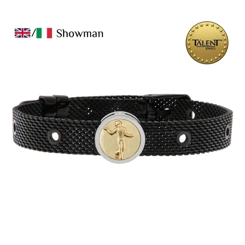 Unisex Aproce Showman Talent Jewels TJA-3-17-01-2-235 Melns
