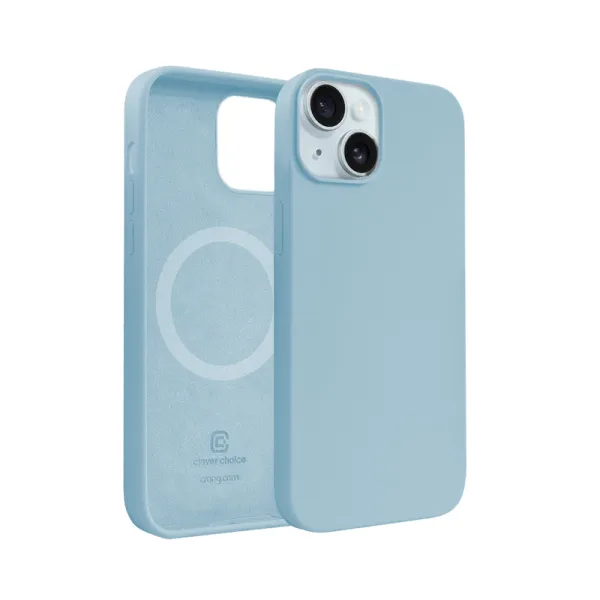 Crong Color Cover Magnetic - iPhone 15 MagSafe Case (Blue)