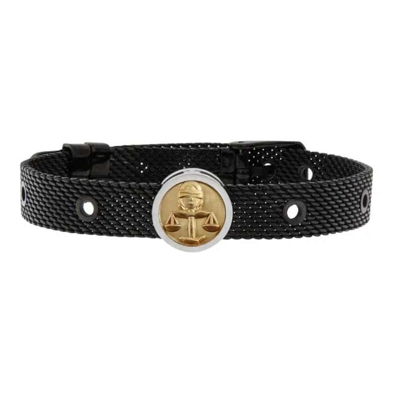 Unisex rannekorut Law Talent Jewels TJA-2-05-01-2-235 Musta