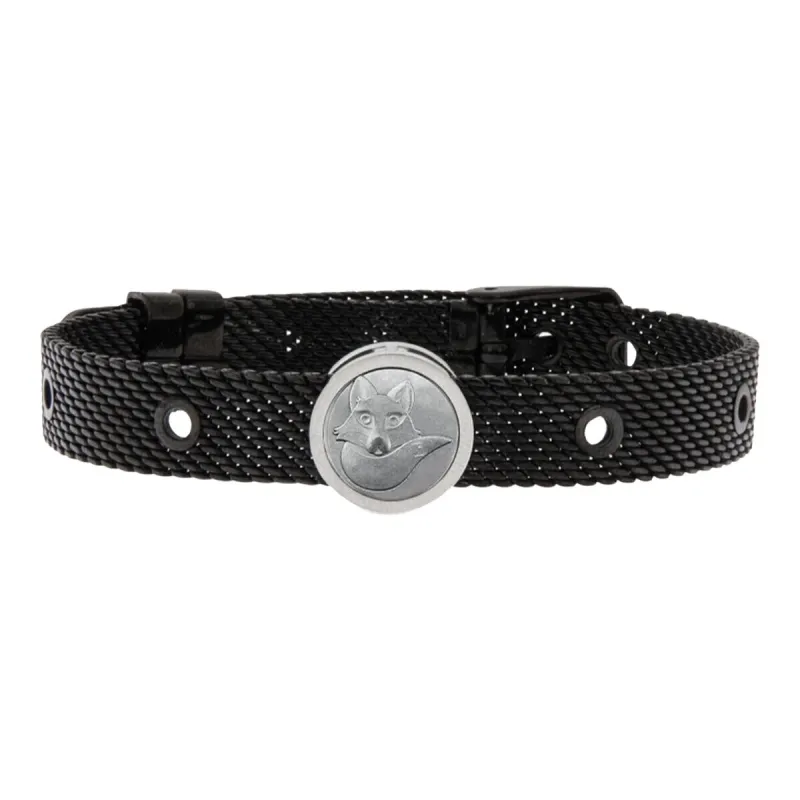 Unisex Bracelet Cunning Talent Jewels TJA-5-07-03-2-235 Black