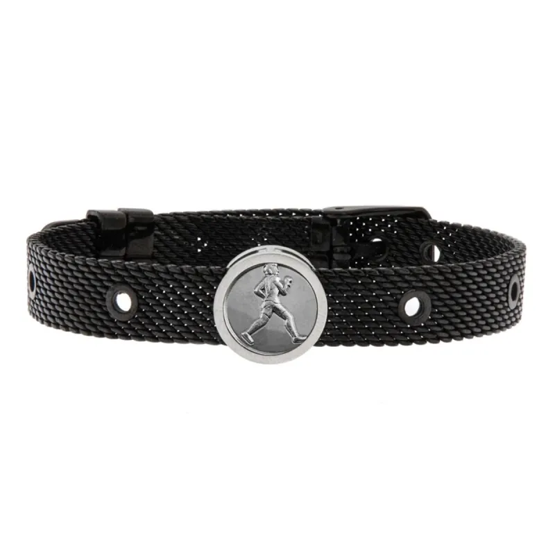 Men's Bracelet Talent Jewels TJA-1-19-03-2-215 Black