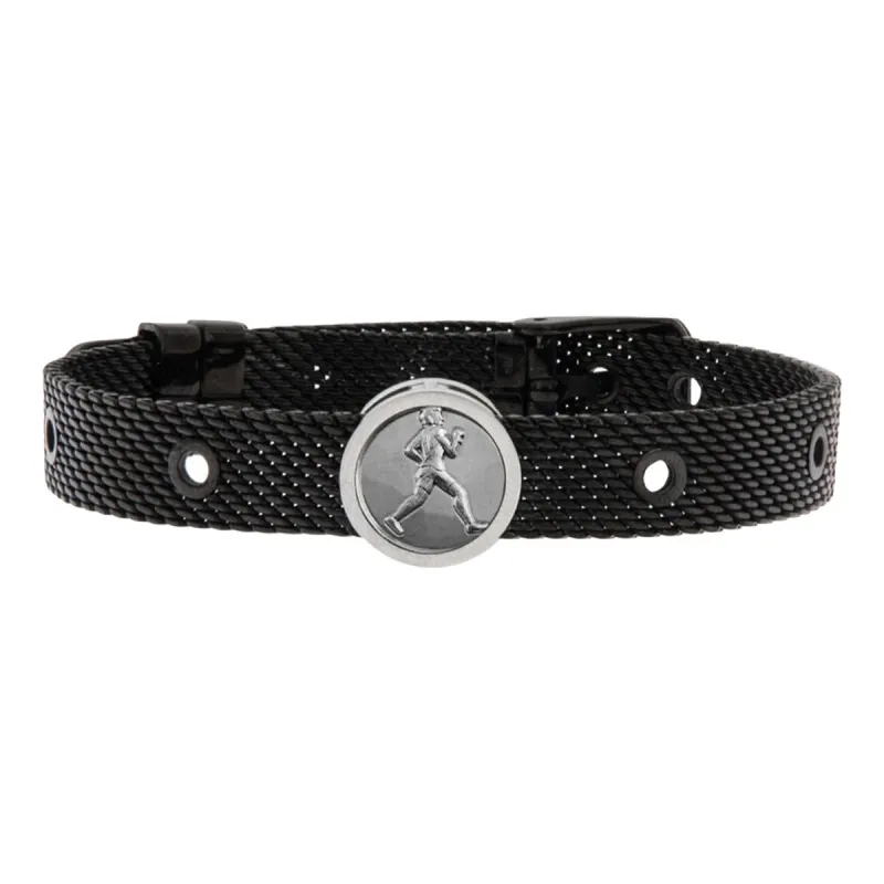 Unisex Bracelet Runner Talent Jewels TJA-1-19-03-2-235 Black
