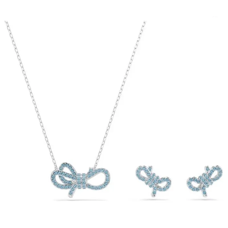 Women's necklace and matching earrings set Swarovski 5723554
