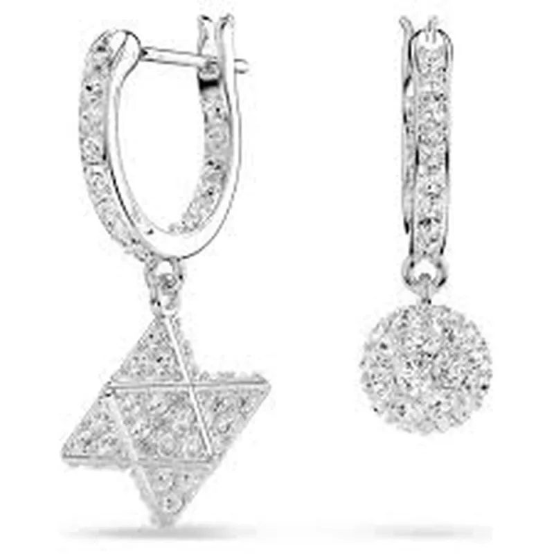 Sieviešu Auskari Swarovski 5693194 Sudrabains