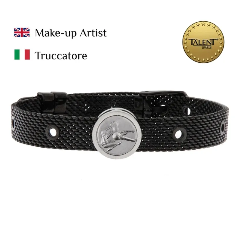 Unisex Bracelet Make-up Artist Talent Jewels TJA-3-18-03-2-235 Black