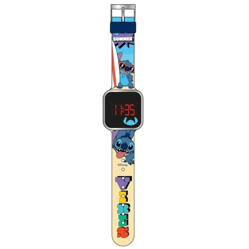 Pikkulasten kellot Lilo & Stitch LILO & STITCH - LED WATCH Ø 33 mm