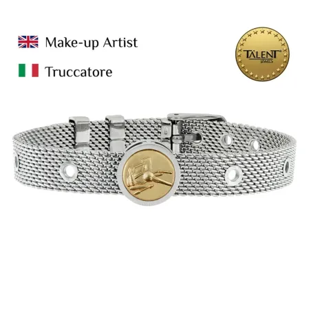 Unisex Bracelet Make-up Artist Talent Jewels TJA-3-18-01-1-235 Silver