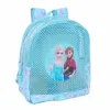 Beach backpack Frozen Celeste 30,5 x 24 x 18 cm Children's