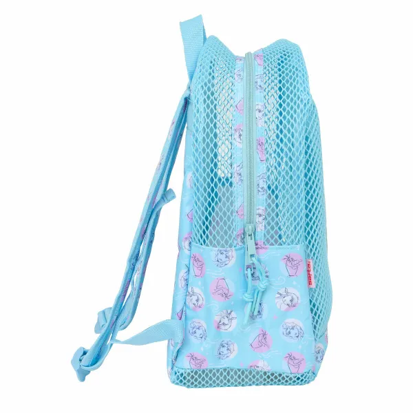 Beach backpack Frozen Celeste 30,5 x 24 x 18 cm Children's
