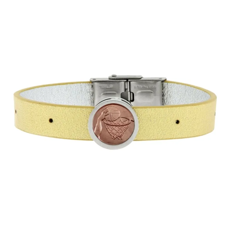 Men's Bracelet Talent Jewels TJA-1-02-02-3-2 Yellow