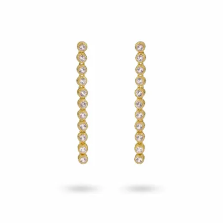 Ladies' Earrings 24KAE 42458Y Golden