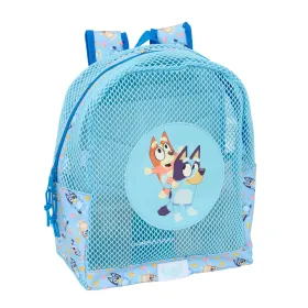 Beach backpack Bluey Blue 30,5 x 24 x 18 cm