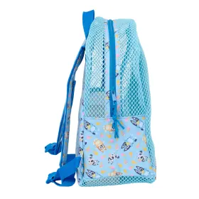 Beach backpack Bluey Blue 30,5 x 24 x 18 cm
