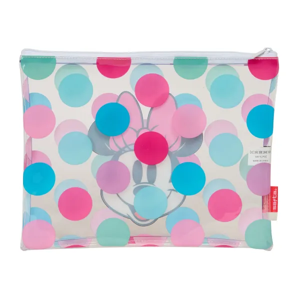 Beach Bag Minnie Mouse Beach Multicolour Transparent