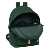 Rucksack for Laptop and Tablet with USB Output El Ganso Basics Green