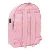 Rucksack for Laptop and Tablet with USB Output El Ganso Basics Pink