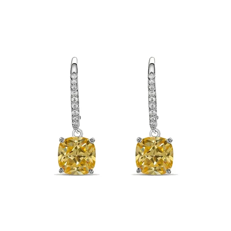 Ladies' Earrings Stroili 1694265 Yellow