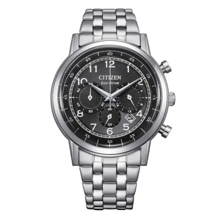Miesten rannekellot Citizen CA4630-53E Hopeinen