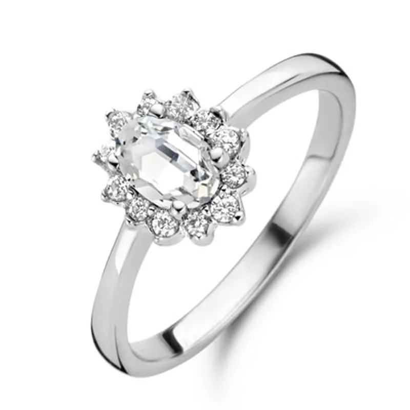 Женские кольца New Bling 9NB-0533-50 Серебристый 10