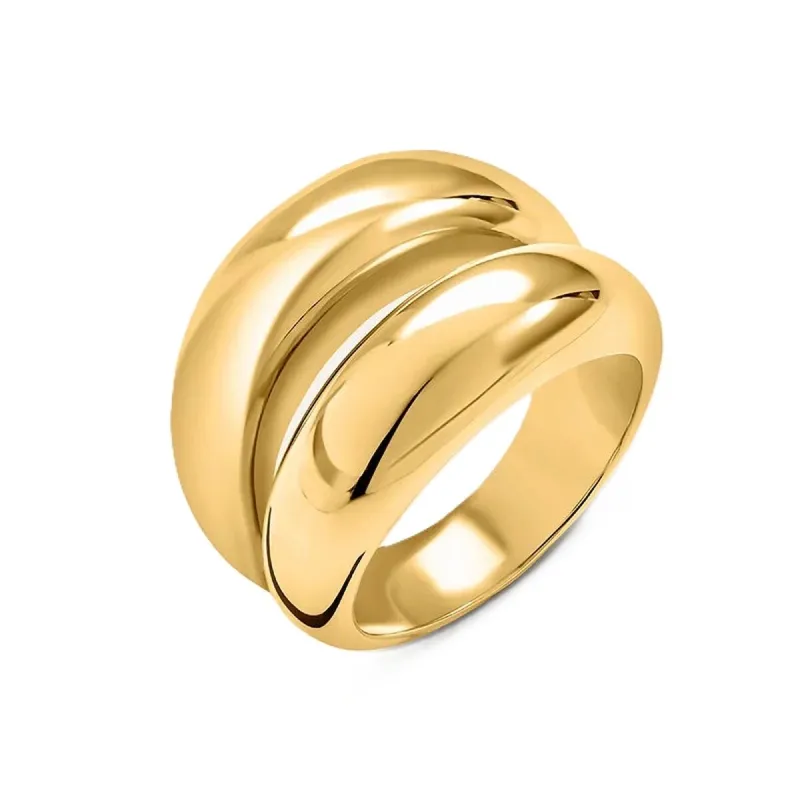Moteriški žiedas Stroili 1694768 Auksinis