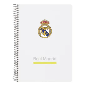 Блокнот Real Madrid C.F. Белый A5 80 Листья