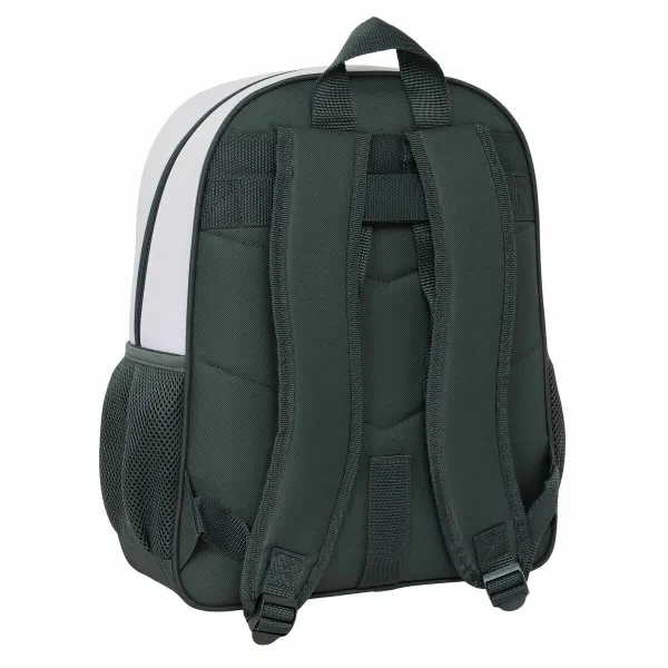 School Bag Real Madrid C.F. White 32 x 38 x 12 cm