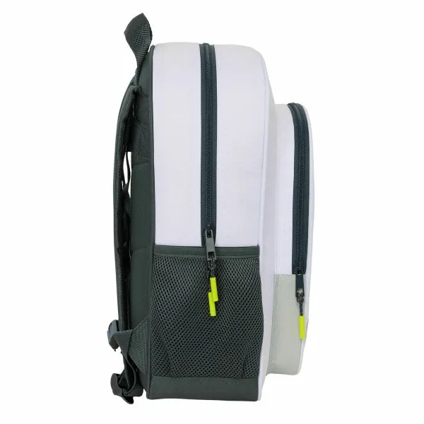 School Bag Real Madrid C.F. White 32 x 38 x 12 cm