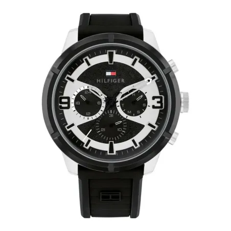 Laikrodis vyrams Tommy Hilfiger 1792074 Juoda (Ø 45 mm)