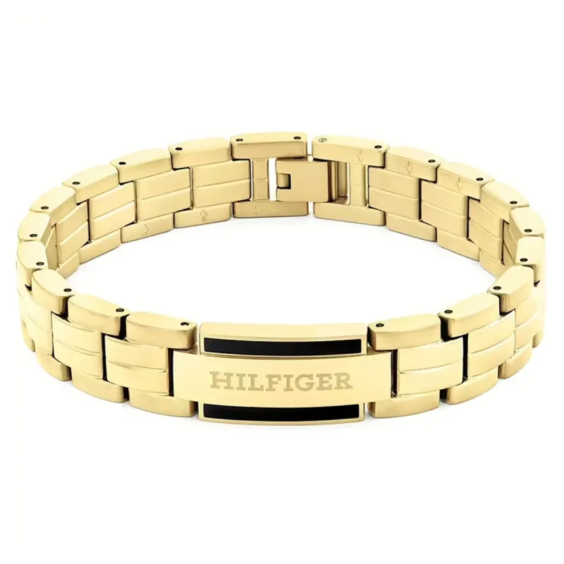 Мужские браслеты Tommy Hilfiger 1697264 Позолоченный