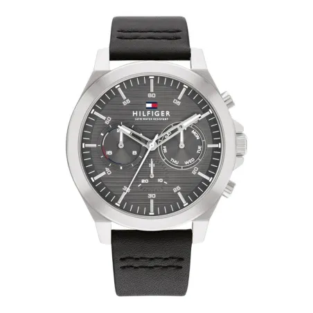 Laikrodis vyrams Tommy Hilfiger 1710521 Juoda (Ø 46 mm)