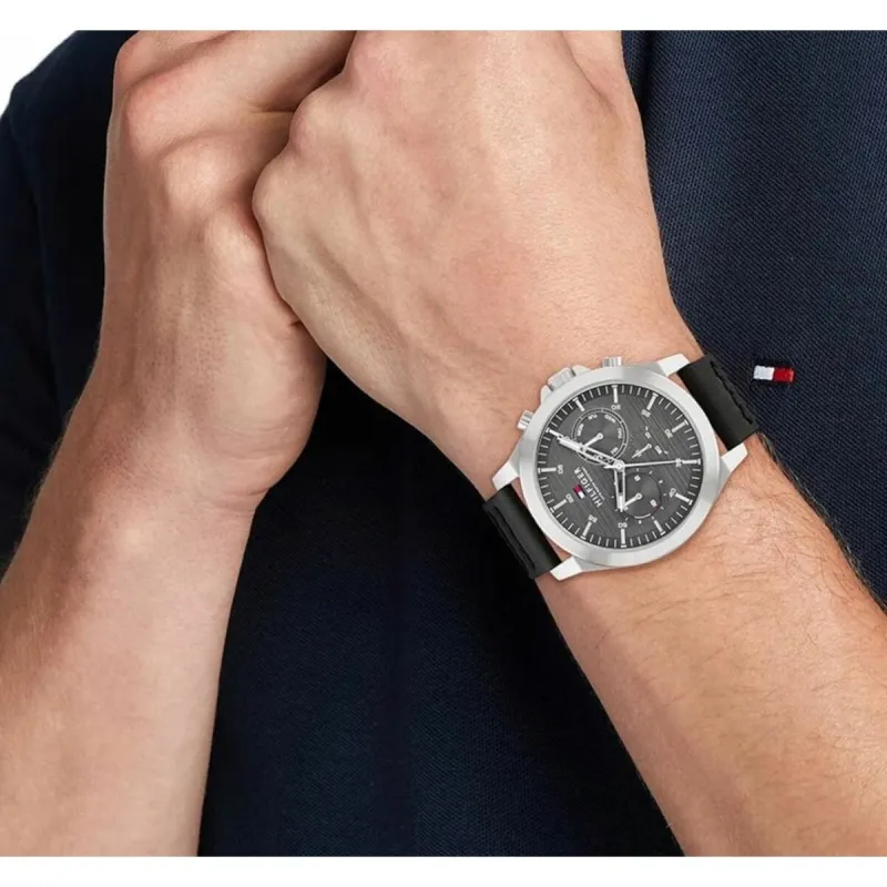 Men's Watch Tommy Hilfiger 1710521 Black (Ø 46 mm)