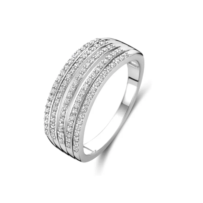 Женские кольца New Bling 9NB-1428-60 20 Серебристый