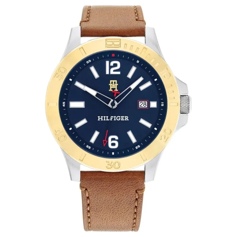 Men's Watch Tommy Hilfiger 1710529 Brown (Ø 46 mm)