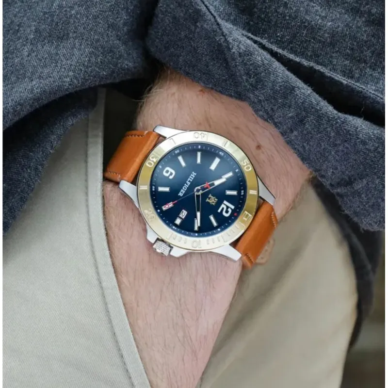 Miesten rannekellot Tommy Hilfiger 1710529 Ruskea (Ø 46 mm)