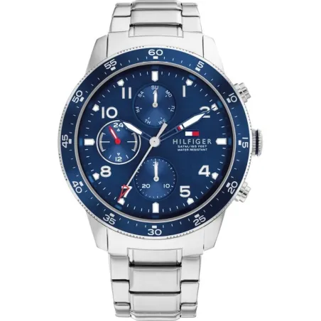 Men's Watch Tommy Hilfiger 1791949 Silver (Ø 44 mm)
