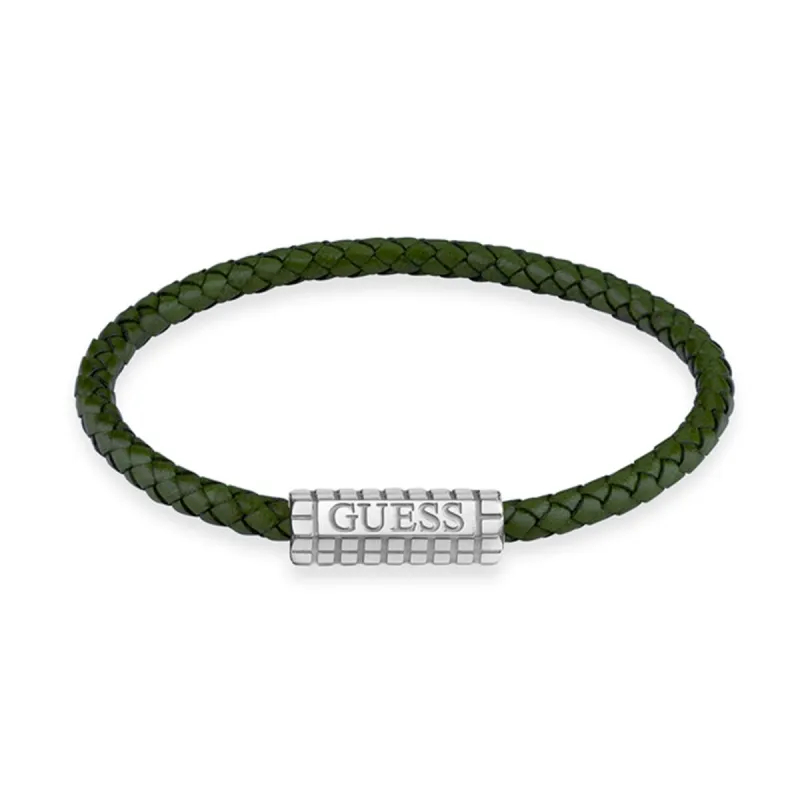 Meeste Käevõru Guess JUMB05035JWSTDGS Roheline