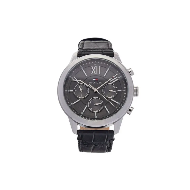 Vīriešu Pulkstenis Tommy Hilfiger 1710527 Melns (Ø 44 mm)
